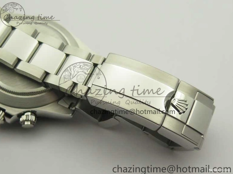 0412 Daytona 116520 ARF 1:1 Best Edition 904L SS Case and Bracelet White Dial A4130 Super Clone V Neat 3419